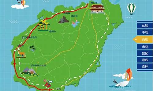 海南旅游线路规划,自助游路线海南规划